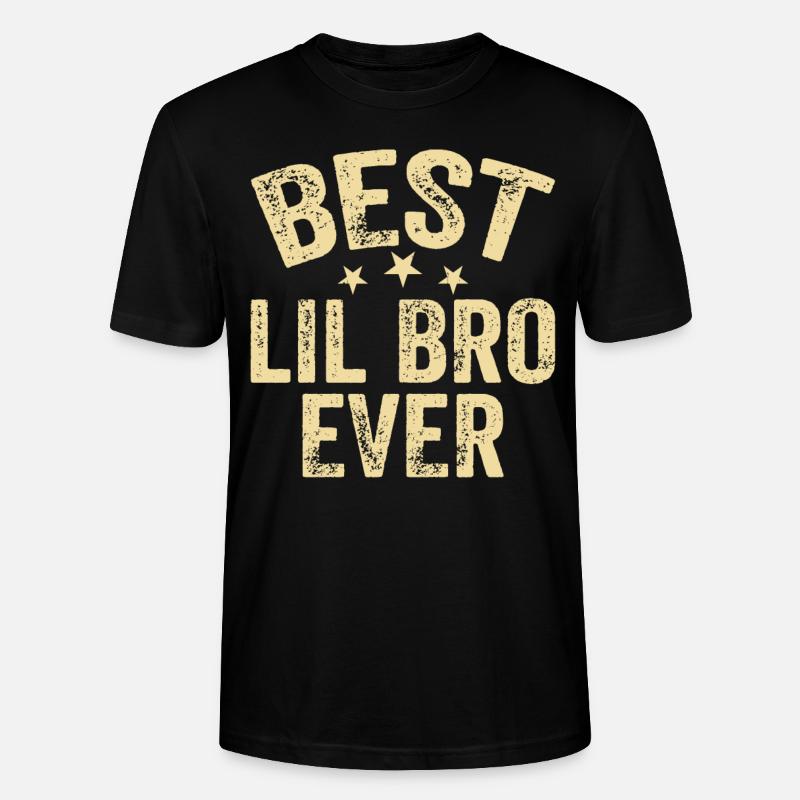 Bester Kleiner Bruder - Stanley/Stella Unisex Bio-T-Shirt CRAFTER - Schwarz