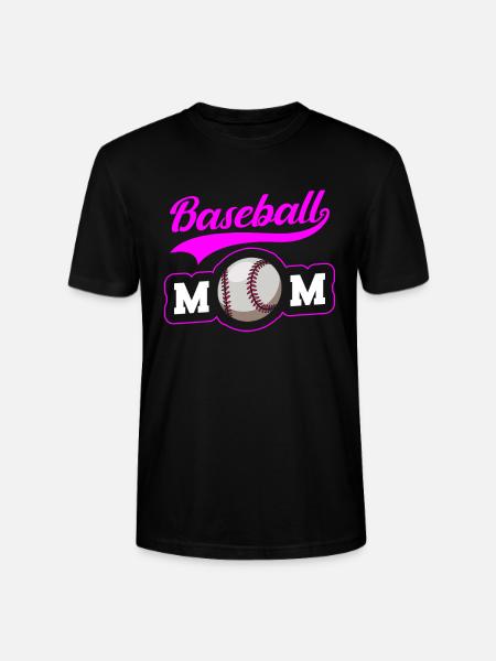 Baseball Mutter Baseball Mom - Stanley/Stella Unisex Bio-T-Shirt CRAFTER - Schwarz
