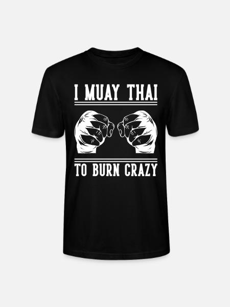 Muay Thai Boxe - T-shirt bio CRAFTER Stanley Stella Unisexe - noir