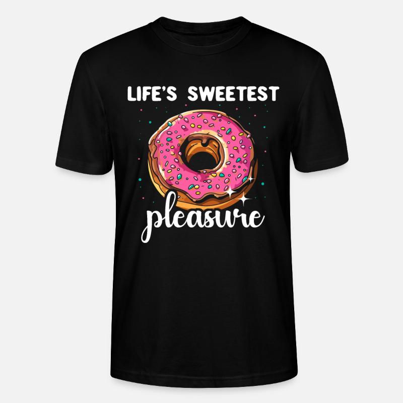 Donut Doughnut - Stanley/Stella Unisex Bio-T-Shirt CRAFTER - Schwarz