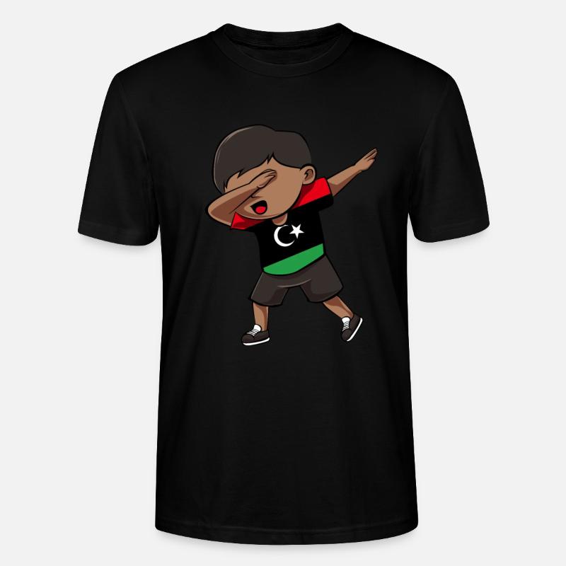 Libya - Stanley/Stella Unisex Bio-T-Shirt CRAFTER - Schwarz