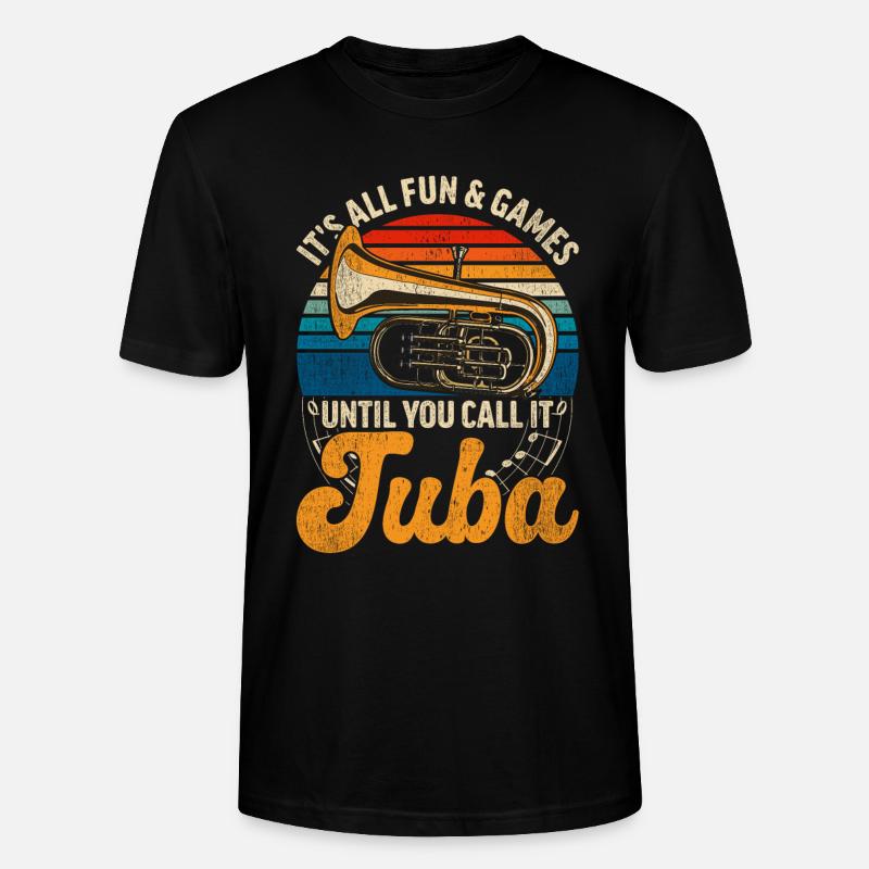 Euphoniste Euphonium - T-shirt bio CRAFTER Stanley Stella Unisexe - noir