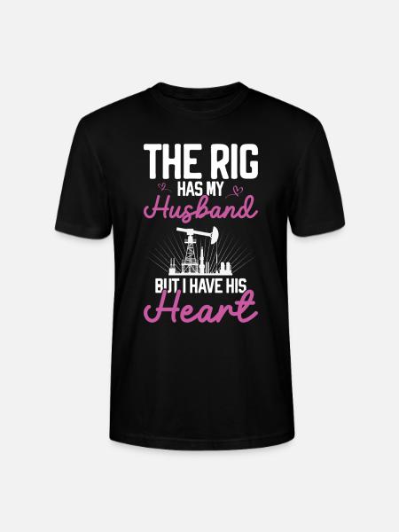 Oljefältarbetare Rigg Roughneck Oljefält Kvinna - Ekologisk T-shirt CRAFTER unisex från Stanley/Stella - svart