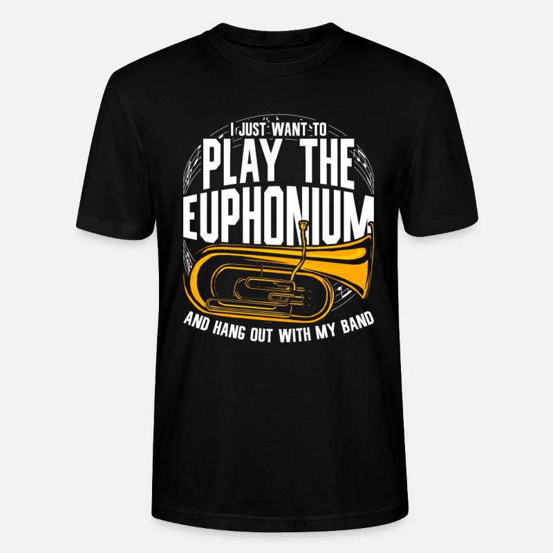 Euphonium Euphoniste - T-shirt bio CRAFTER Stanley Stella Unisexe - noir