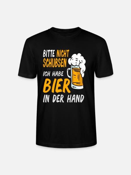 Bier Bierliebhaber Biertrinker - Stanley/Stella Unisex Bio-T-Shirt CRAFTER - Schwarz