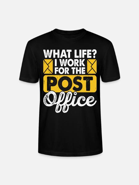 Postman Postman Postman - Stanley/Stella CRAFTER Unisex Organic T-Shirt - black