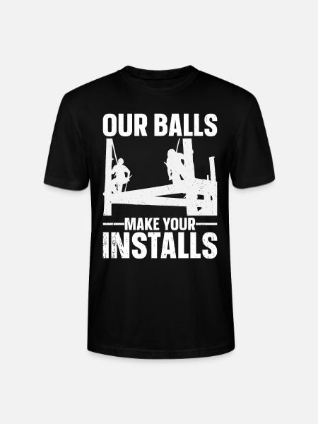 Stahlarbeiter Bauarbeiter - Stanley/Stella Unisex Bio-T-Shirt CRAFTER - Schwarz