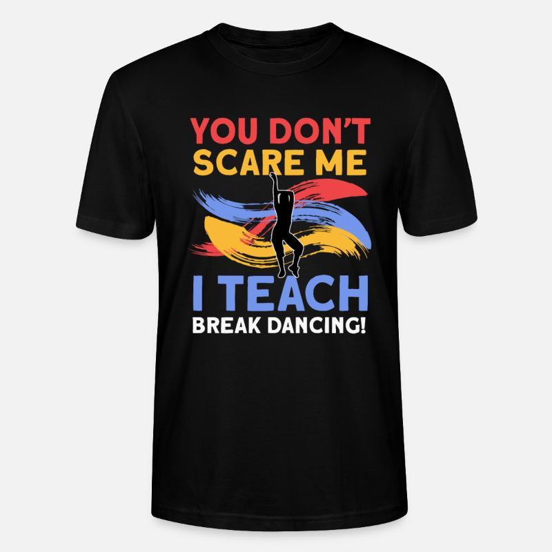 Breakdancing - Stanley/Stella Unisex Bio-T-Shirt CRAFTER - Schwarz