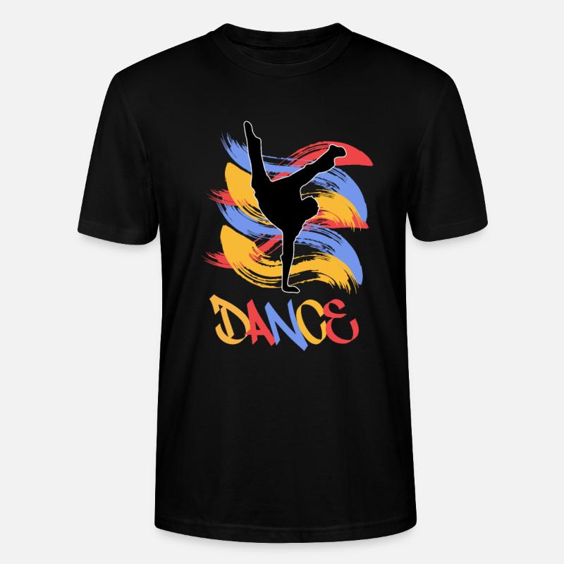 Breakdancing - Stanley/Stella Unisex Bio-T-Shirt CRAFTER - Schwarz