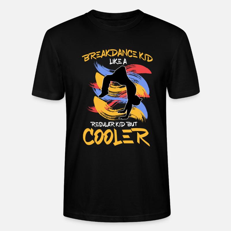 Breakdancing - Stanley/Stella Unisex Bio-T-Shirt CRAFTER - Schwarz