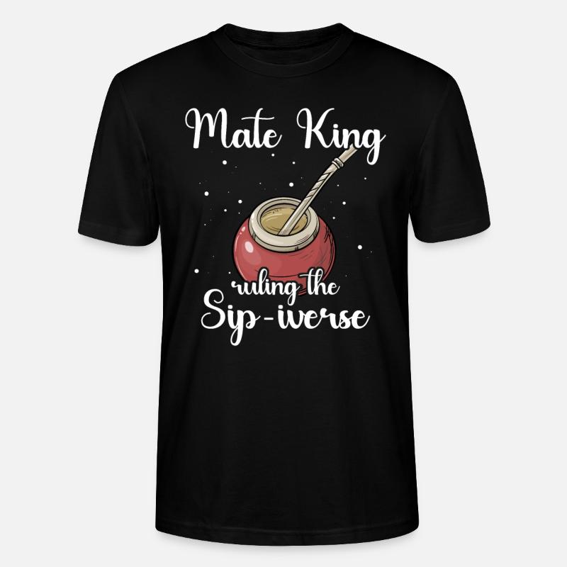 Mate Tee - Stanley/Stella Unisex Bio-T-Shirt CRAFTER - Schwarz