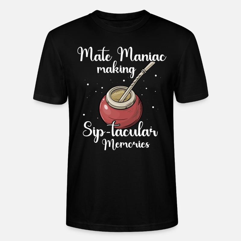 Mate Tee Sprüche - Stanley/Stella Unisex Bio-T-Shirt CRAFTER - Schwarz