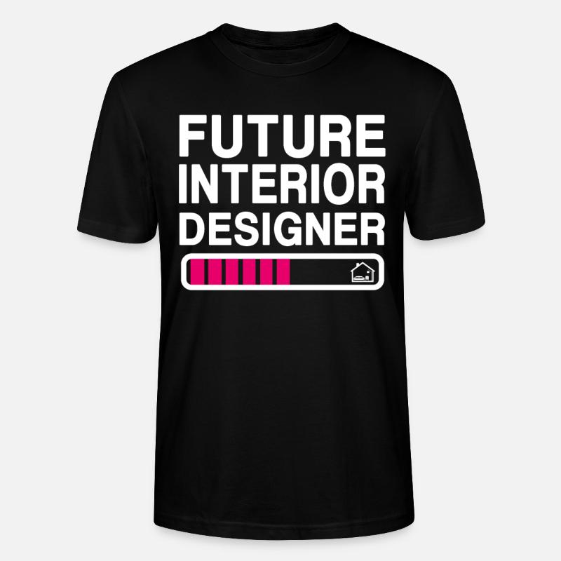 Futur architecte d’intérieur - T-shirt bio CRAFTER Stanley Stella Unisexe - noir