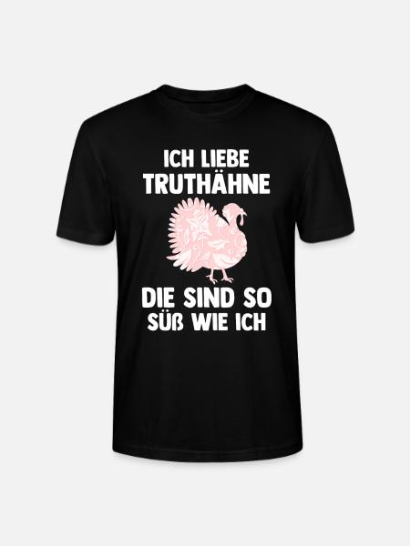 Truthuhn Truthahn - Stanley/Stella Unisex Bio-T-Shirt CRAFTER - Schwarz