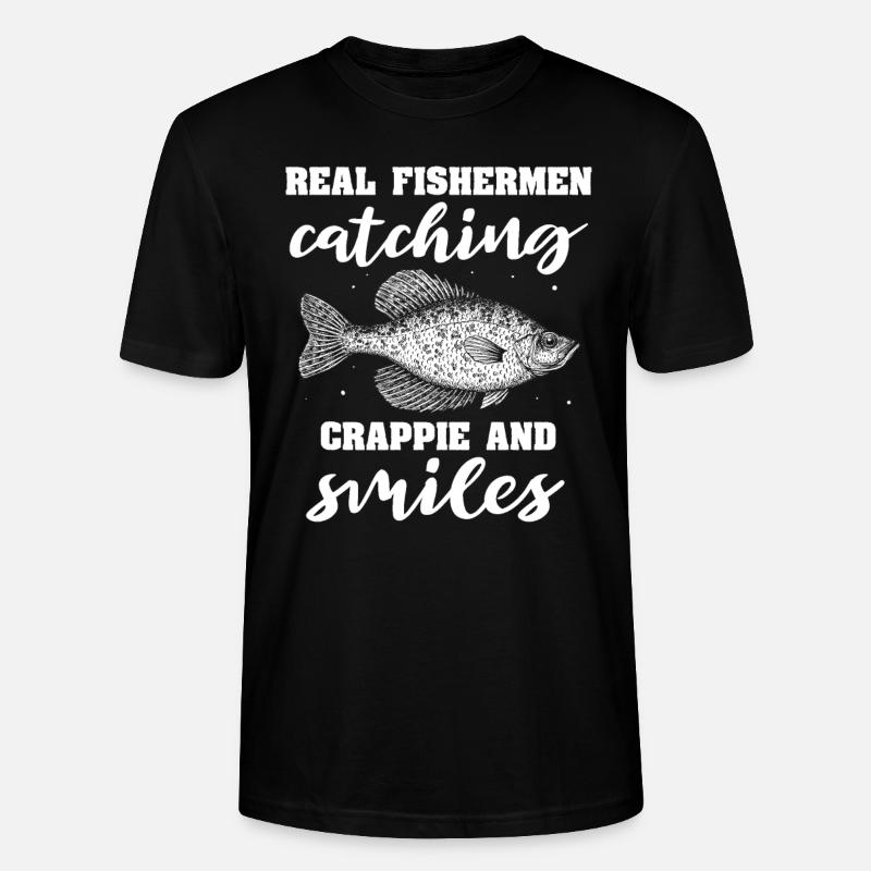 Pêche à la merde - T-shirt bio CRAFTER Stanley Stella Unisexe - noir