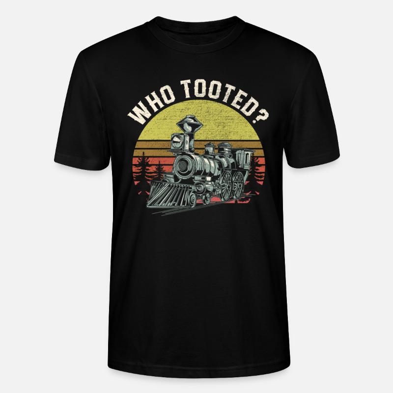 Wer hat getutet - Stanley/Stella Unisex Bio-T-Shirt CRAFTER - Schwarz