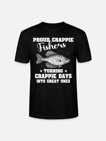 Sonnenbarsch Crappie Fish - Stanley/Stella Unisex Bio-T-Shirt CRAFTER - Schwarz