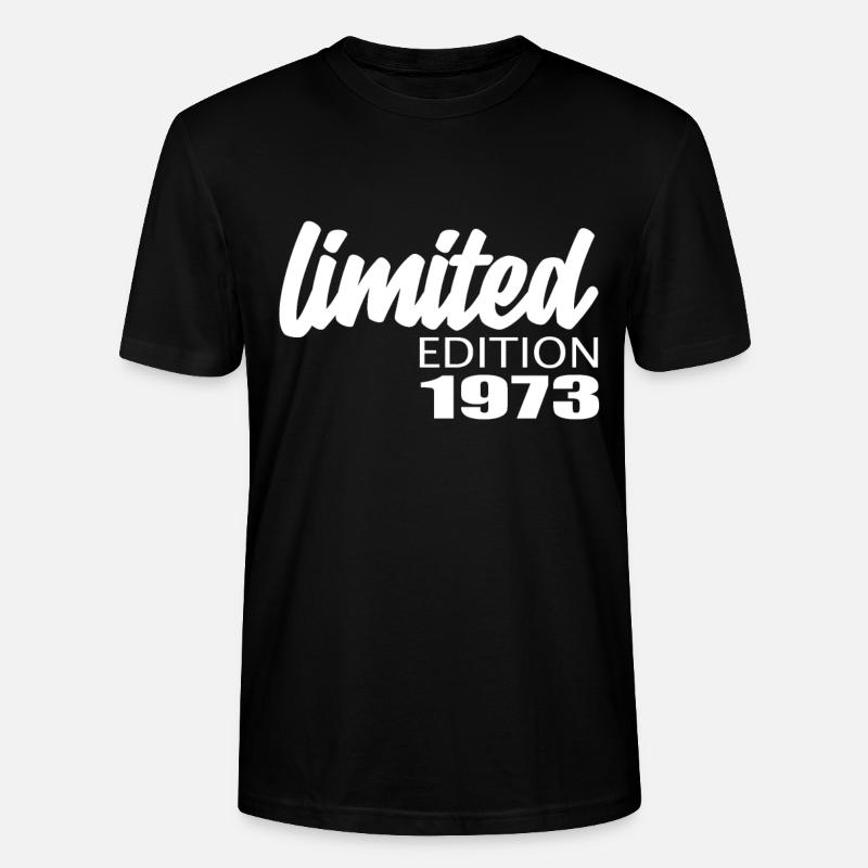 Édition limitée 1973 - T-shirt bio CRAFTER Stanley Stella Unisexe - noir