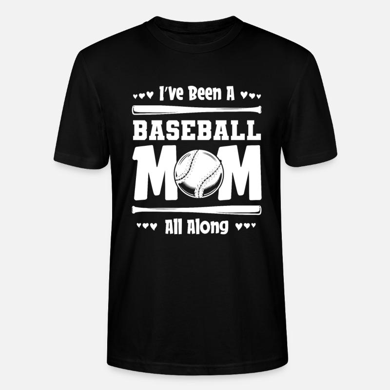 Baseball Maman Baseball Maman - T-shirt bio CRAFTER Stanley Stella Unisexe - noir