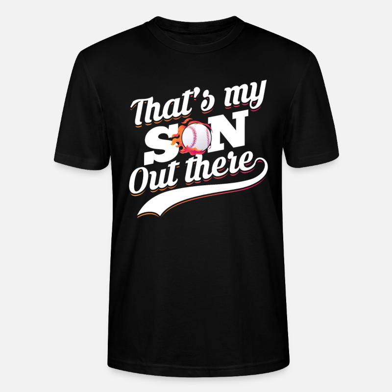 Baseball Mutter Baseball Mama - Stanley/Stella Unisex Bio-T-Shirt CRAFTER - Schwarz
