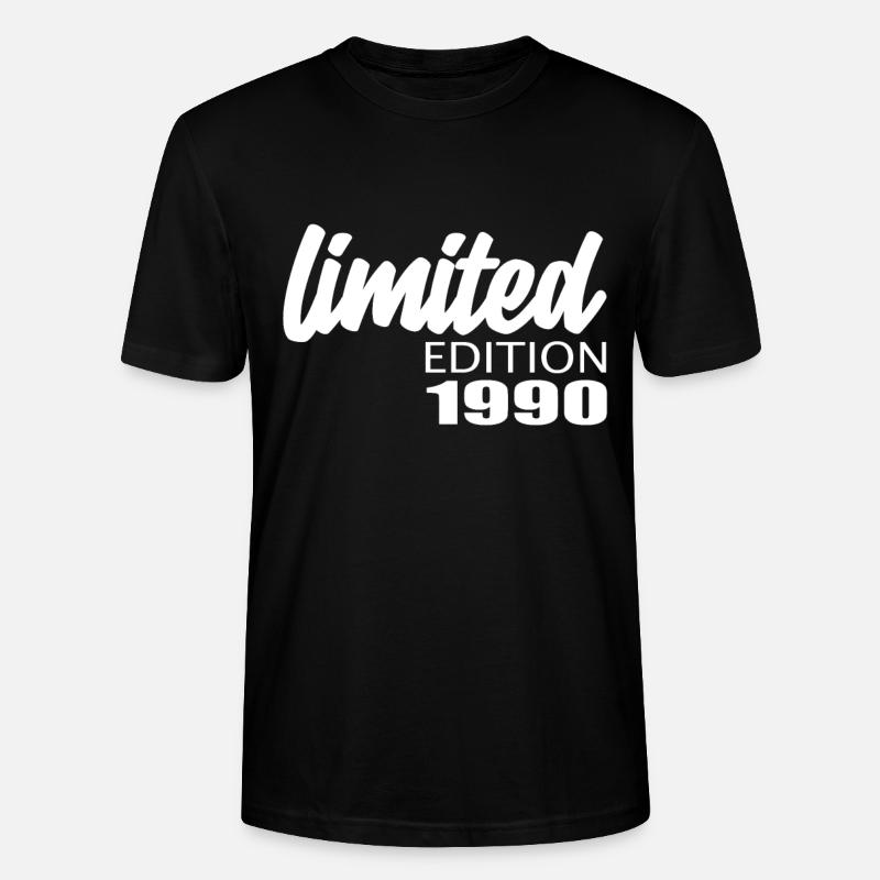 Édition limitée 1990 - T-shirt bio CRAFTER Stanley Stella Unisexe - noir