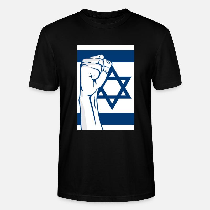 Faust Israel - Stanley/Stella Unisex Bio-T-Shirt CRAFTER - Schwarz