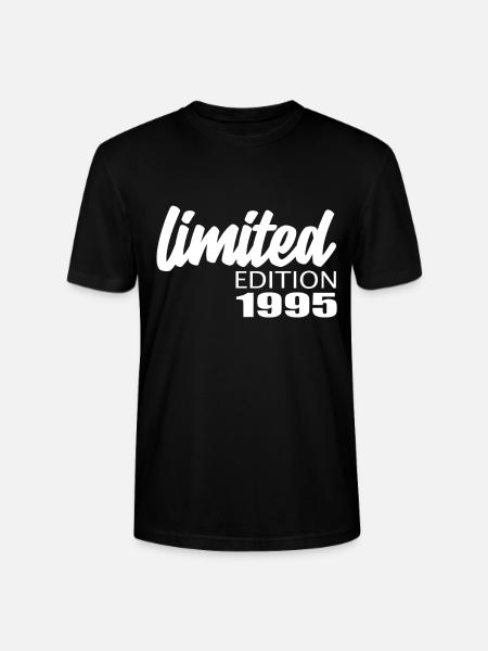 Limited Edition 1995 - Stanley/Stella CRAFTER Unisex Organic T-Shirt - black