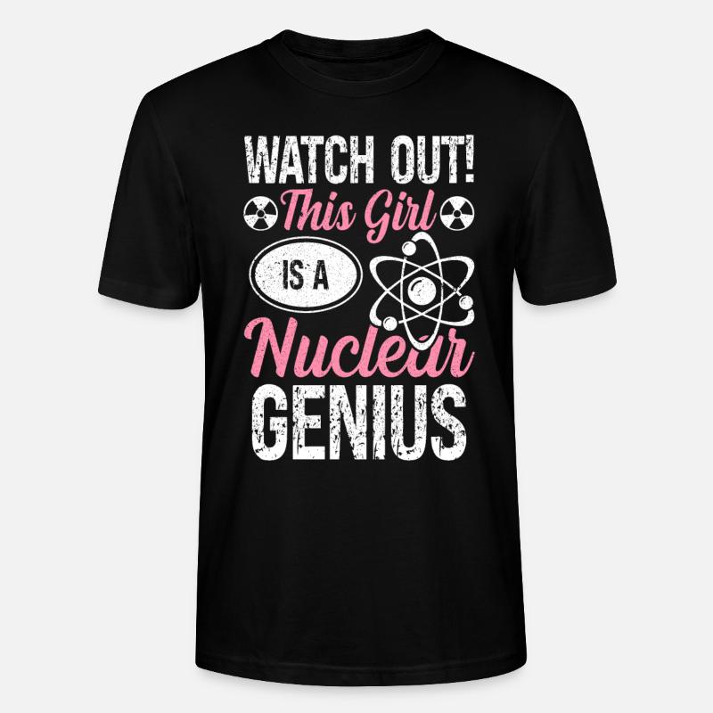 Nuclear Engineer Engineering - Stanley/Stella CRAFTER Unisex Organic T-Shirt - black