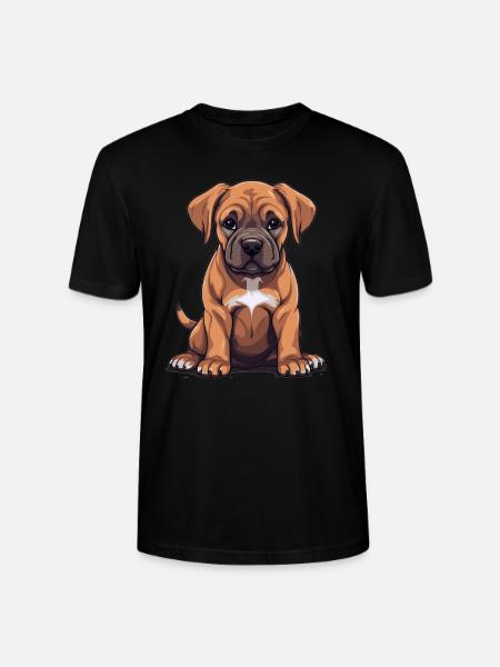 Dog Boerboel - Stanley/Stella CRAFTER Unisex Organic T-Shirt - black