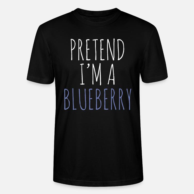 Blauberren Blauberre Geschenk - Stanley/Stella Unisex Bio-T-Shirt CRAFTER - Schwarz