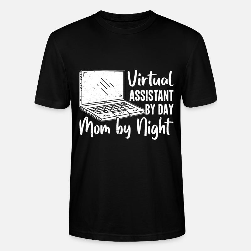Freelancer Profession Self-employed Virtual - Stanley/Stella CRAFTER Unisex Organic T-Shirt - black