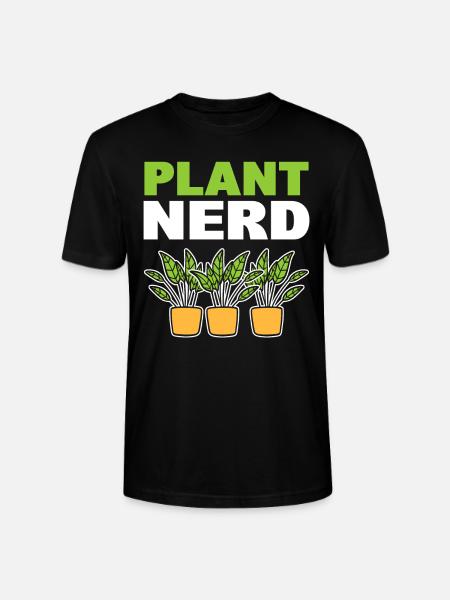Plant Nerd Ökologe - Stanley/Stella Unisex Bio-T-Shirt CRAFTER - Schwarz