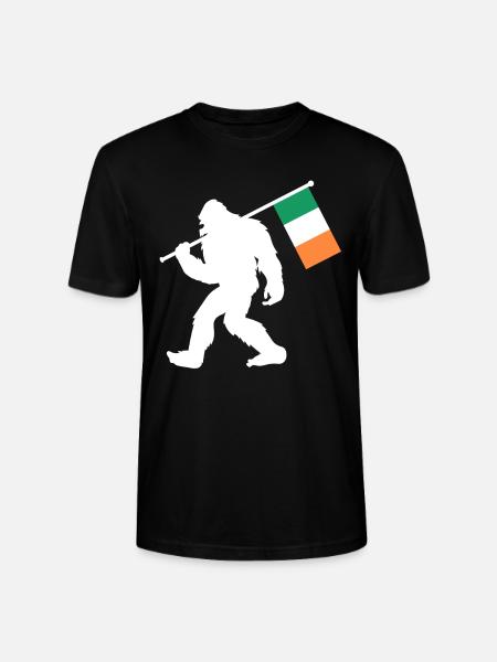 Bigfoot d’Irlande - T-shirt bio CRAFTER Stanley Stella Unisexe - noir