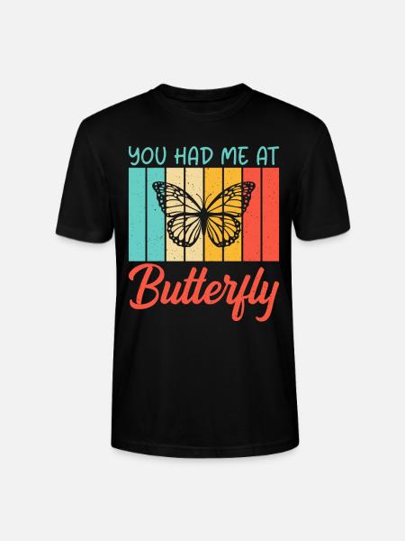 Butterfly Lover Gifts - Stanley/Stella CRAFTER Unisex Organic T-Shirt - black