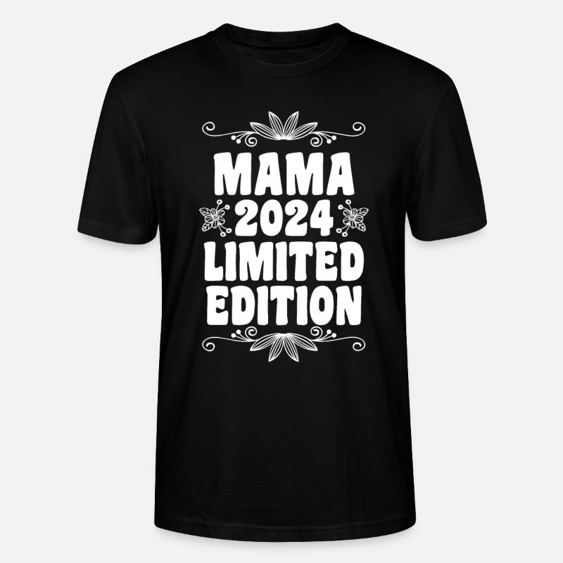 Werdende Mama 2024 - Stanley/Stella Unisex Bio-T-Shirt CRAFTER - Schwarz