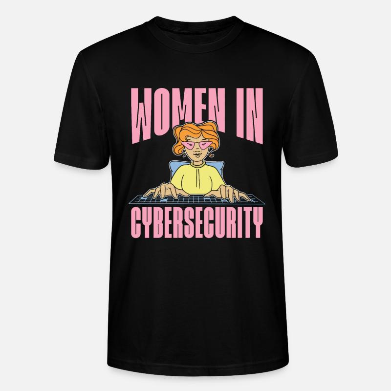 Cybersecurity Women In Cybersecurity Programming - Stanley/Stella Unisex Bio-T-Shirt CRAFTER - Schwarz