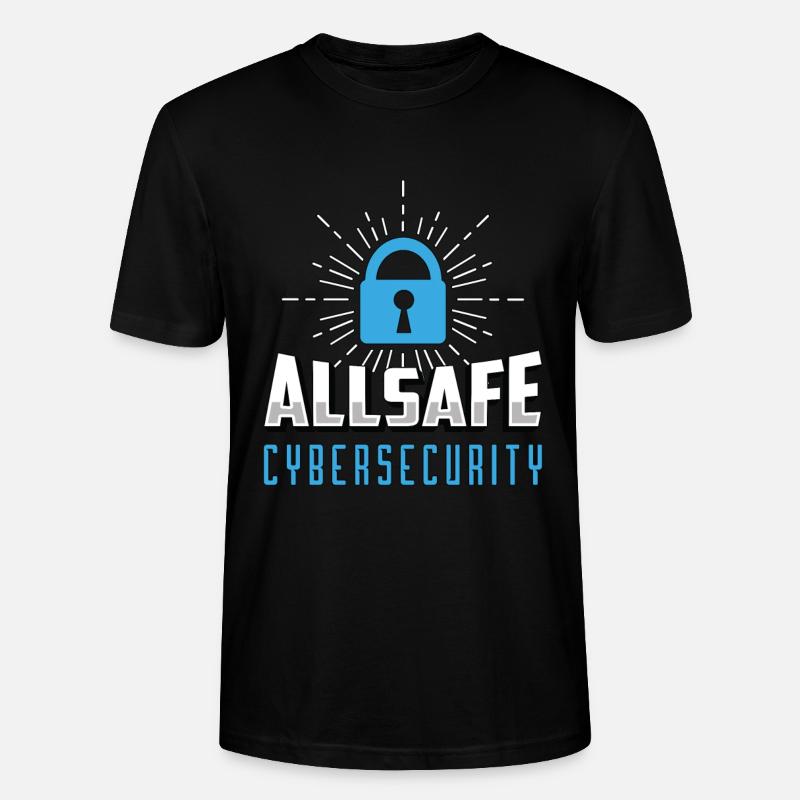 Cybersecurity Allsafe Cybersecurity Programmer - Stanley/Stella Unisex Bio-T-Shirt CRAFTER - Schwarz