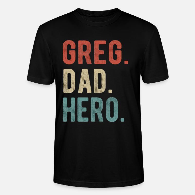 Greg Papa Held - Stanley/Stella Unisex Bio-T-Shirt CRAFTER - Schwarz