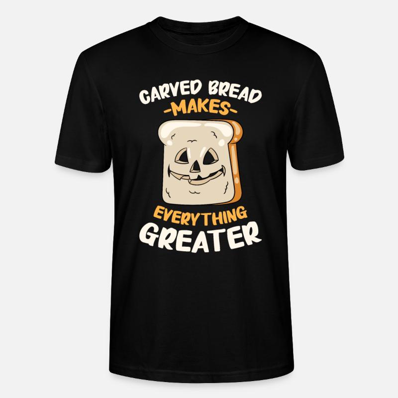 Bäcker Halloween Geschenke Konditor - Stanley/Stella Unisex Bio-T-Shirt CRAFTER - Schwarz