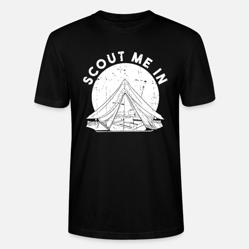 Boy Scout Moi Dans - T-shirt bio CRAFTER Stanley Stella Unisexe - noir