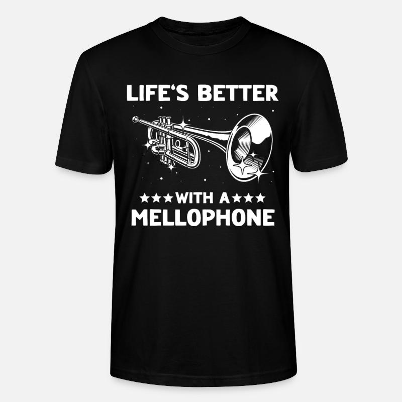 Mellophon - Stanley/Stella Unisex Bio-T-Shirt CRAFTER - Schwarz