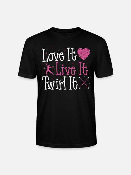 Baton Twirling Baton Twirler Geschenk - Stanley/Stella Unisex Bio-T-Shirt CRAFTER - Schwarz