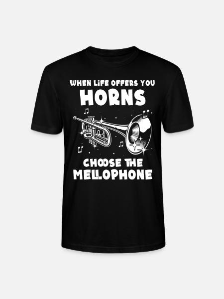 Mellophonist - Stanley/Stella Unisex Bio-T-Shirt CRAFTER - Schwarz