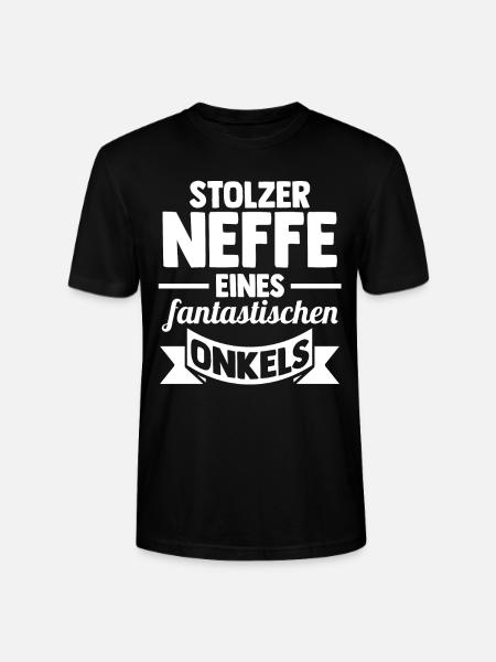 Onkel Neffe - Stanley/Stella Unisex Bio-T-Shirt CRAFTER - Schwarz