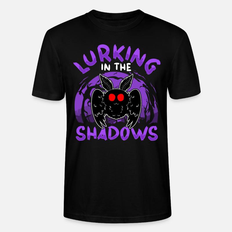 Mothman Kryptide Kryptozoologie - Stanley/Stella Unisex Bio-T-Shirt CRAFTER - Schwarz