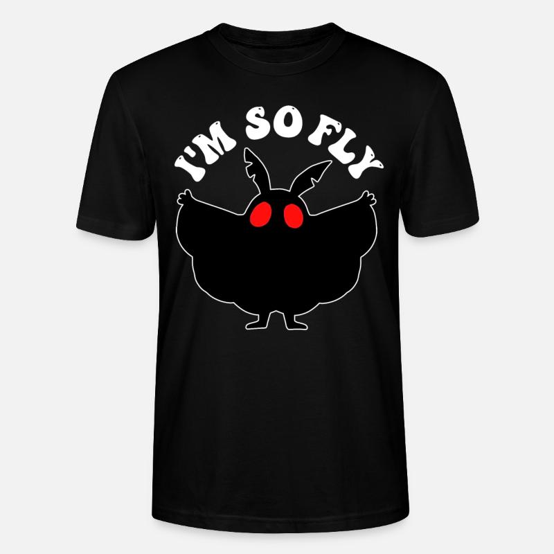 Cryptozoologie de Mothman Crypttide - T-shirt bio CRAFTER Stanley Stella Unisexe - noir