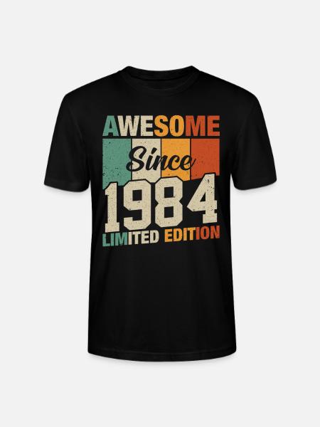 Legendary since 1984 - Stanley/Stella CRAFTER Unisex Organic T-Shirt - black