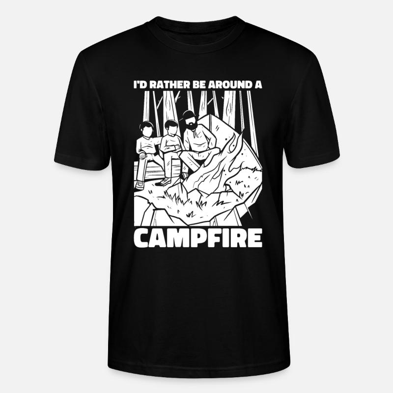 Éclaireur - T-shirt bio CRAFTER Stanley Stella Unisexe - noir