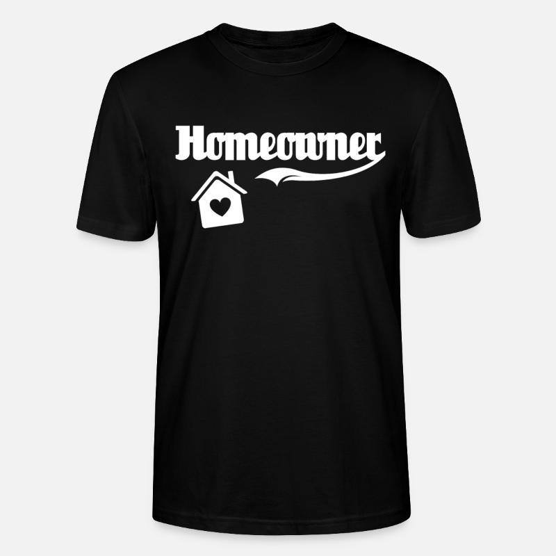 Hausbesitzer - Stanley/Stella Unisex Bio-T-Shirt CRAFTER - Schwarz