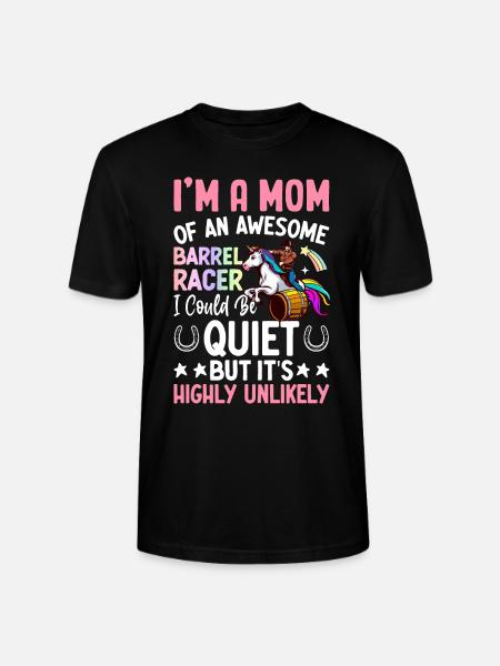 Course de barils, équitation - T-shirt bio CRAFTER Stanley Stella Unisexe - noir